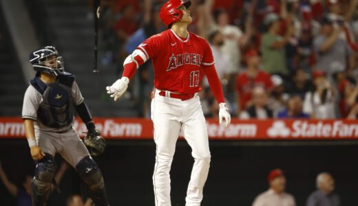 大谷翔平選手スイングが凄すぎて煙が出る